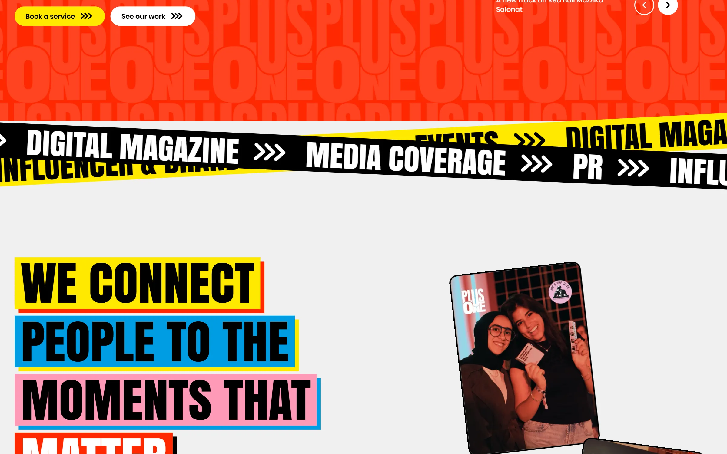Plus One, Your access to the scene: image 2 of 5